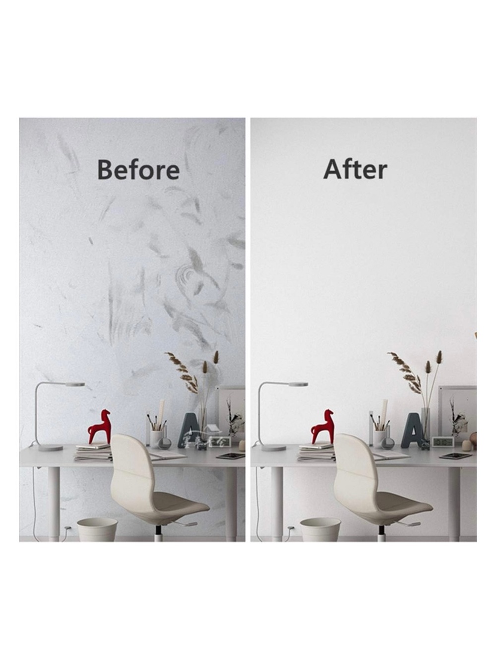 d-c-fix Self-Adhesive Film, Matte White, 17" x 78" roll